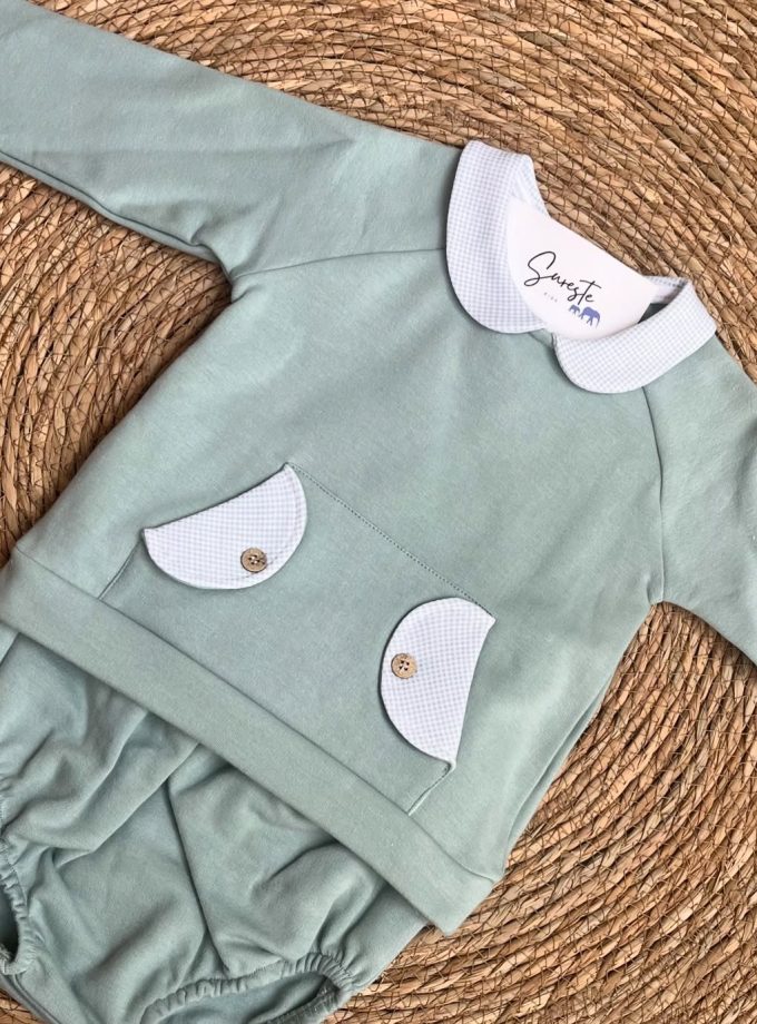 Conjunto Babidu - Verde menta